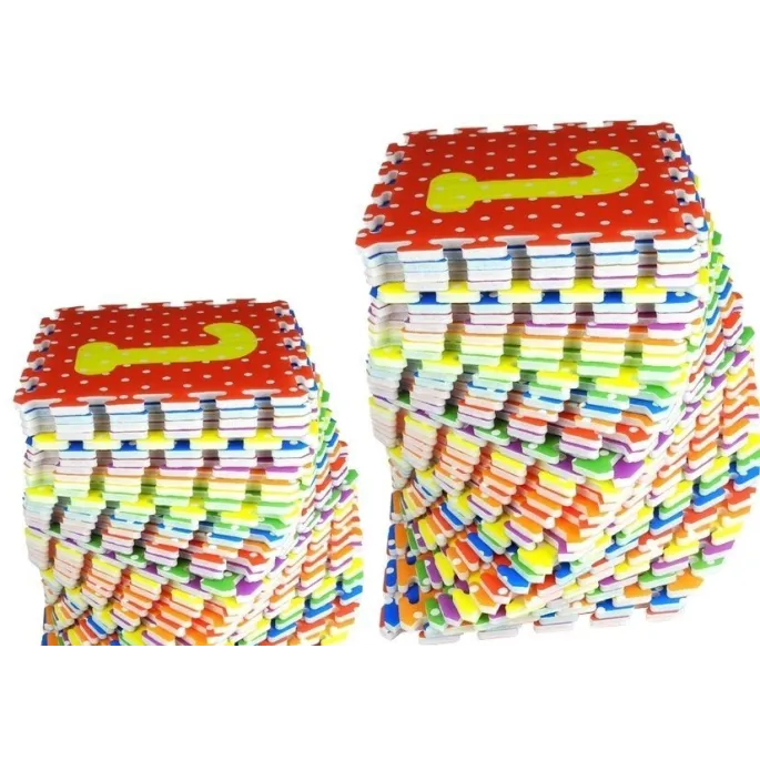 Zestaw puzzli piankowych do nauki literek i cyfr dla dzieci