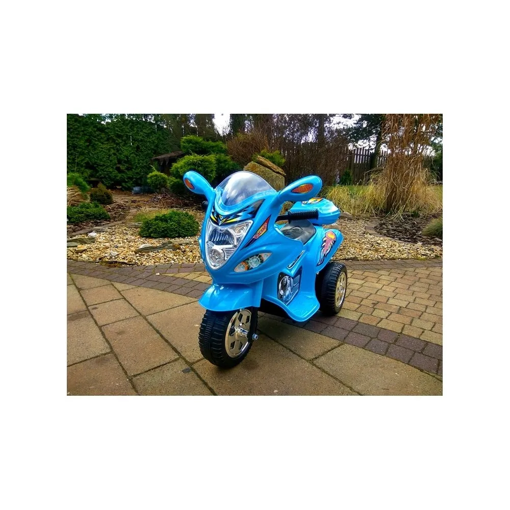 Motor na Akumulator Trzykołowy Niebieski BJX-88