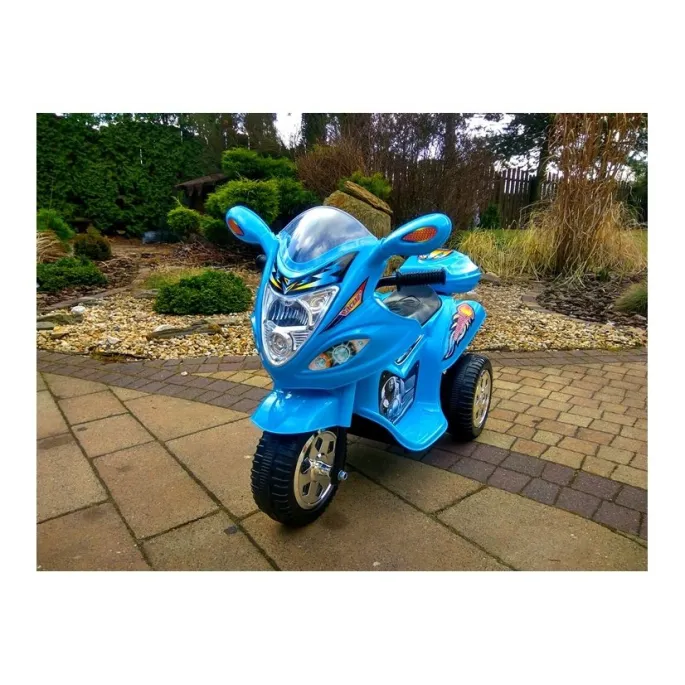 Motor na Akumulator Trzykołowy Niebieski BJX-88