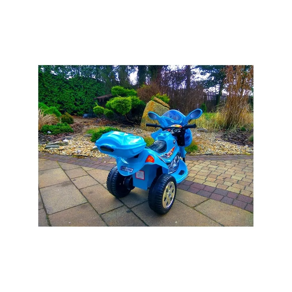 Motor na Akumulator Trzykołowy Niebieski BJX-88