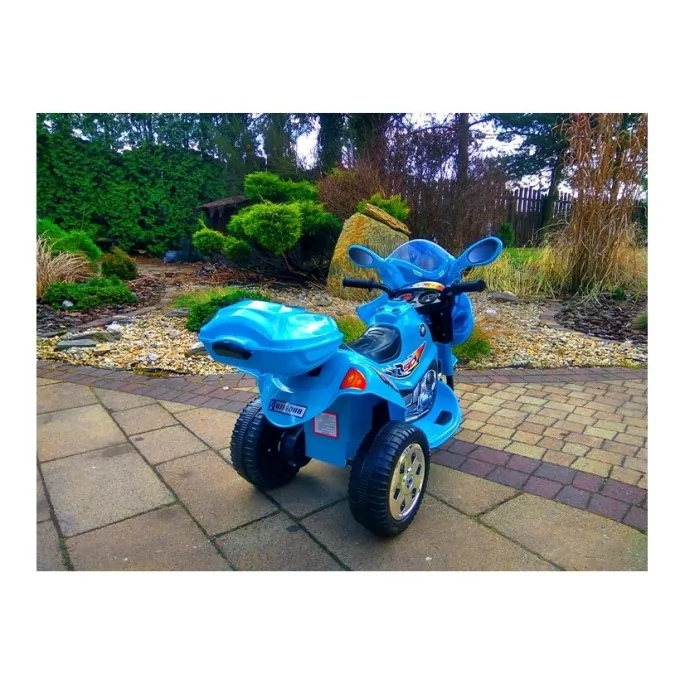 Motor na Akumulator Trzykołowy Niebieski BJX-88