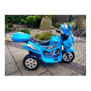 Motor na Akumulator Trzykołowy Niebieski BJX-88