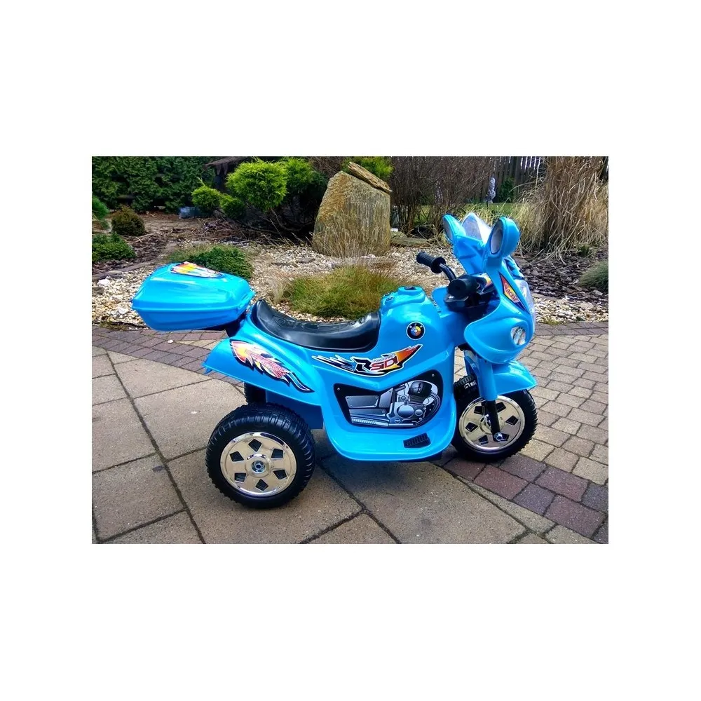 Motor na Akumulator Trzykołowy Niebieski BJX-88