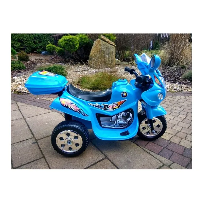 Motor na Akumulator Trzykołowy Niebieski BJX-88