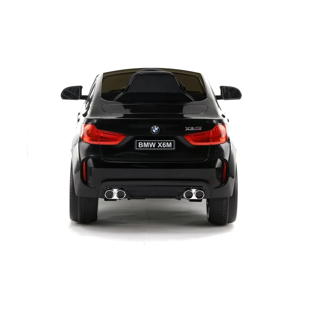 Auto na Akumulator BMW X6 Czarne Skóra, EVA