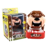 Gra zręcznościowa z motywem gryzącego bulldoga dla dzieci i rodziny