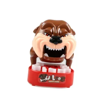 Gryzący Bulldog w trakcie emocjonującej rundy gry