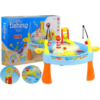 Stolik wodny do łowienia rybek z akcesoriami – zabawka edukacyjna dla dzieci