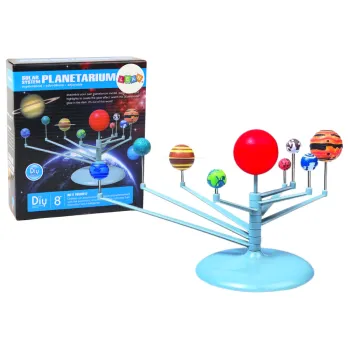 Zestaw Kreatywny Planety Do Złożenia i Pomalowania Słońce 20 El.