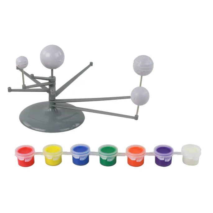 Zestaw Kreatywny Planety Do Złożenia i Pomalowania Słońce 20 El.