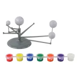 Zestaw Kreatywny Planety Do Złożenia i Pomalowania Słońce 20 El.