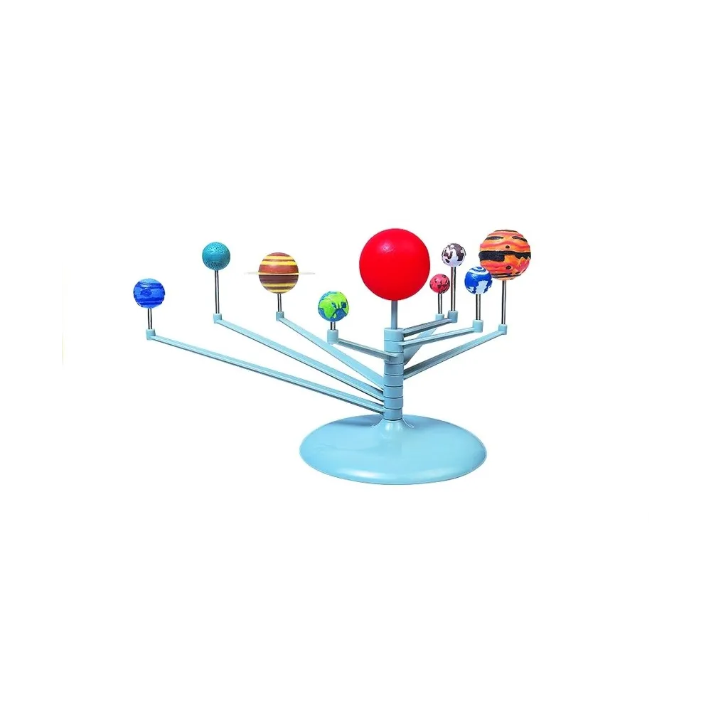 Zestaw Kreatywny Planety Do Złożenia i Pomalowania Słońce 20 El.