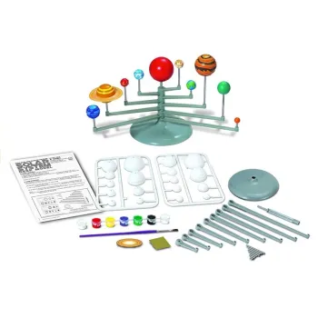 Zestaw Kreatywny Planety Do Złożenia i Pomalowania Słońce 20 El.