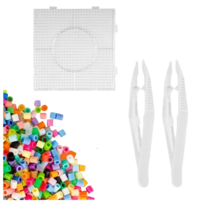 Praktyczne akcesoria z zestawu: podkładki, pęsety i papiery do prasowania