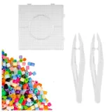 Praktyczne akcesoria z zestawu: podkładki, pęsety i papiery do prasowania