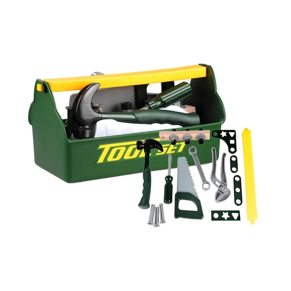 Bezpieczne plastikowe narzędzia dla małego majsterkowicza