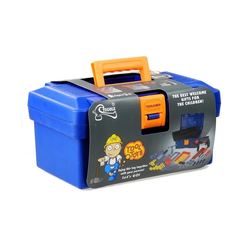 Komplet narzędzi edukacyjnych dla dzieci z uchwytem do przenoszenia