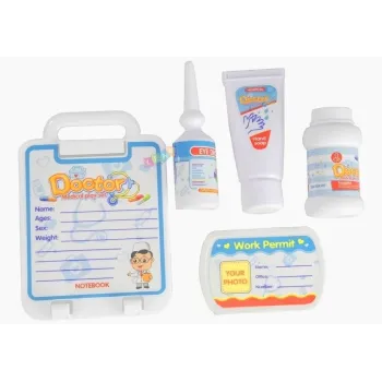 Stabilny dziecięcy wózek z narzędziami medycznymi do nauki