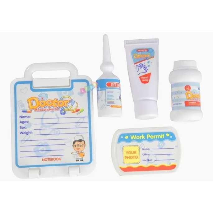 Stabilny dziecięcy wózek z narzędziami medycznymi do nauki