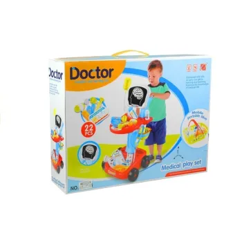 Zestaw do zabawy w lekarza rozwijający zdolności społeczne dzieci