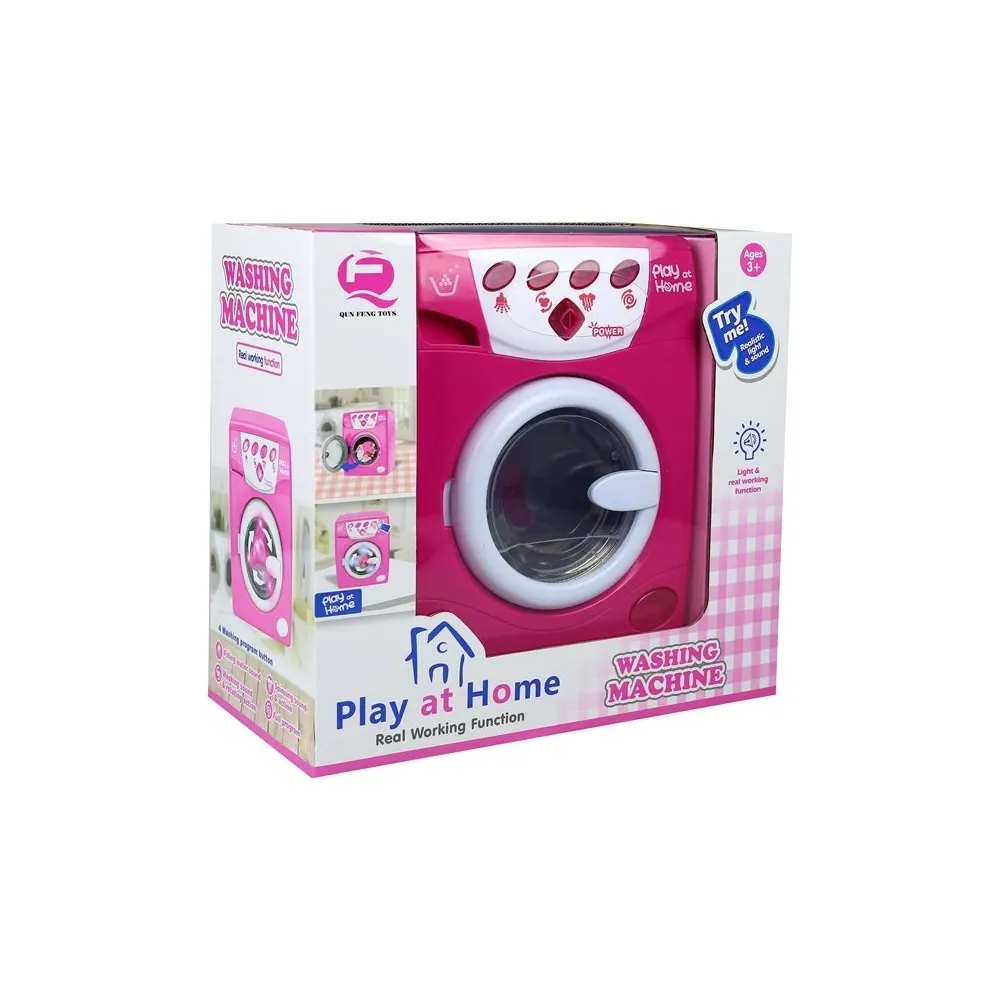 Realistyczna pralka na baterie – idealna zabawka dla małych gospodyń