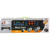 Zabawka muzyczna z mikrofonem, 2 głośnikami i 22 utworami demo