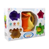 Kolorowe foremki zwierzątek do kreatywnej zabawy w wodzie