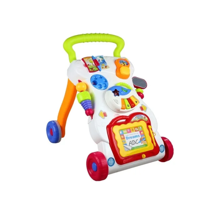 Wielofunkcyjny pchacz edukacyjny z elementami interaktywnymi