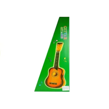 Zestaw: drewniana gitara klasyczna i kostka, idealna dla dzieci powyżej 3 lat