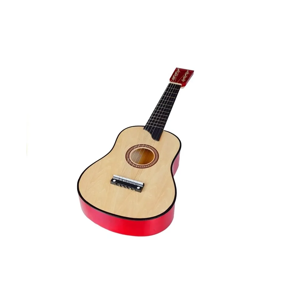 Gitara dla początkujących dzieci – klasyczny kształt i metalowe struny