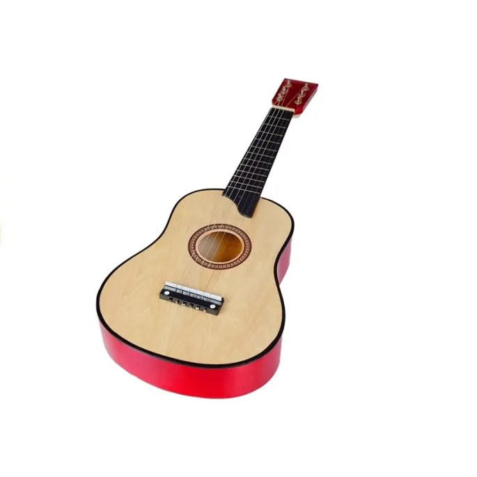 Gitara dla początkujących dzieci – klasyczny kształt i metalowe struny