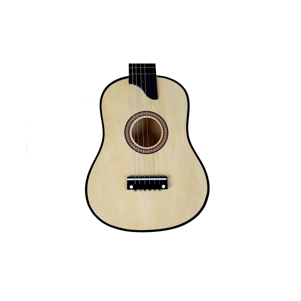 Zestaw: gitara kremowa z kostką, idealny na prezent dla dziecka
