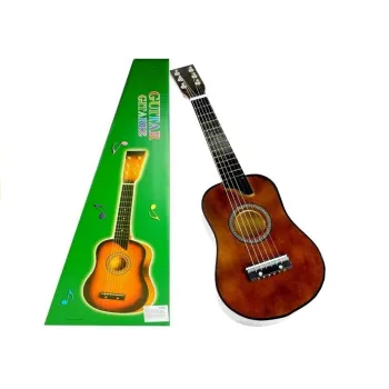 Gitara klasyczna drewniana jasny brąz do nauki gry dla dzieci