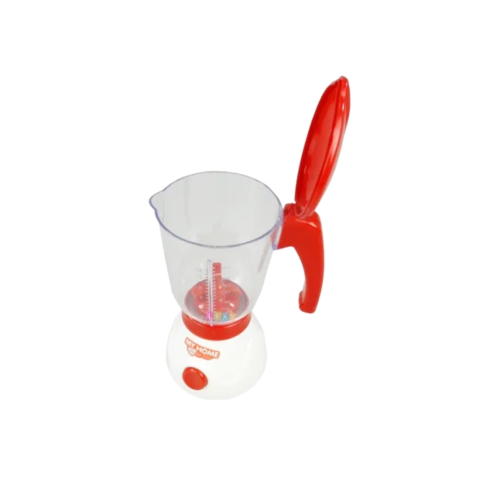 Blender Mikser Z Miarką Czerwony Dźwięki