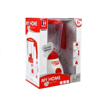 Blender Mikser Z Miarką Czerwony Dźwięki