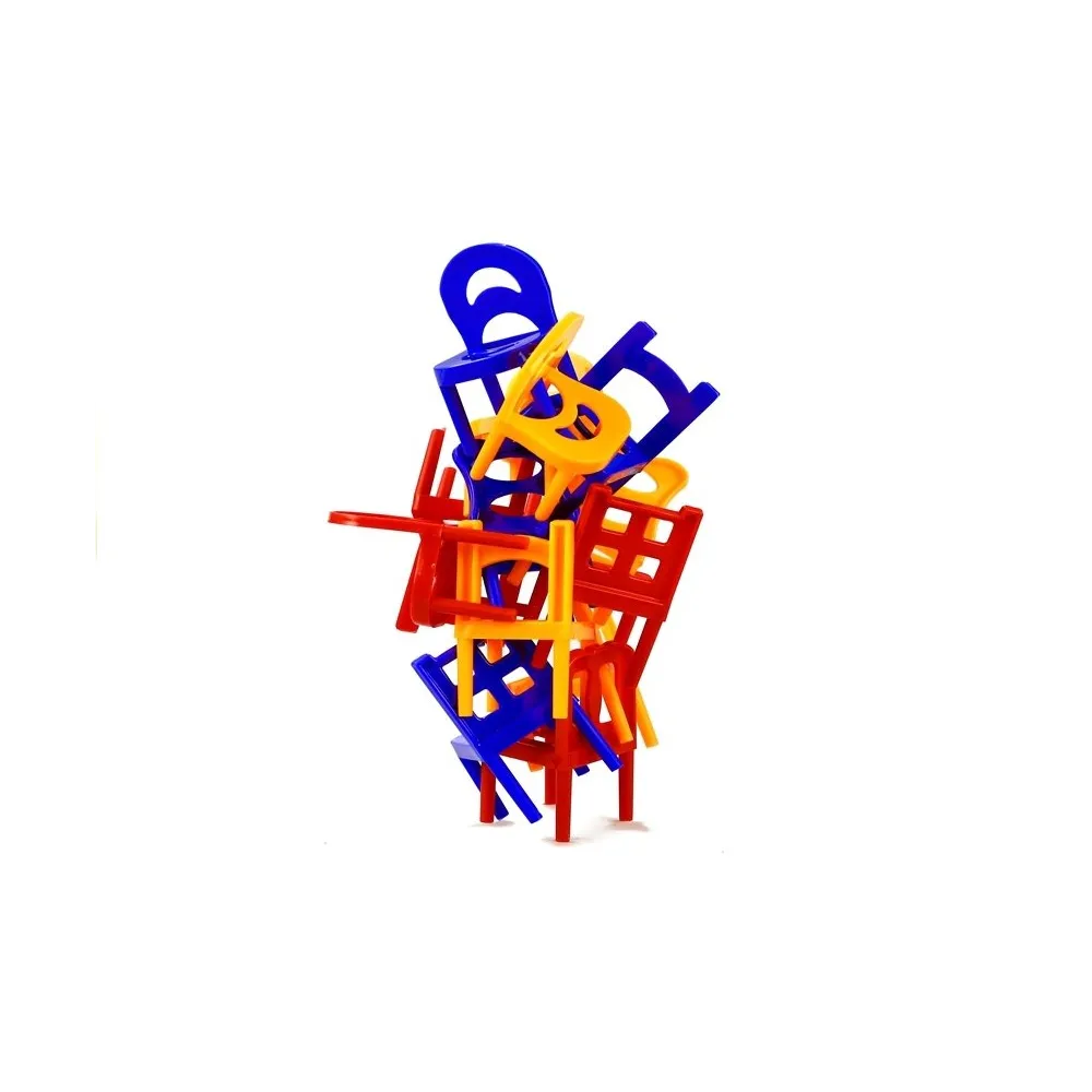 Gra Spadające Krzesła – rozgrywka rodzinna w układanie krzesełek