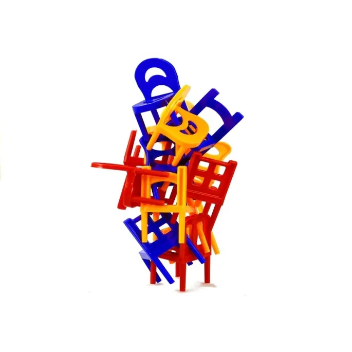 Gra Spadające Krzesła – rozgrywka rodzinna w układanie krzesełek