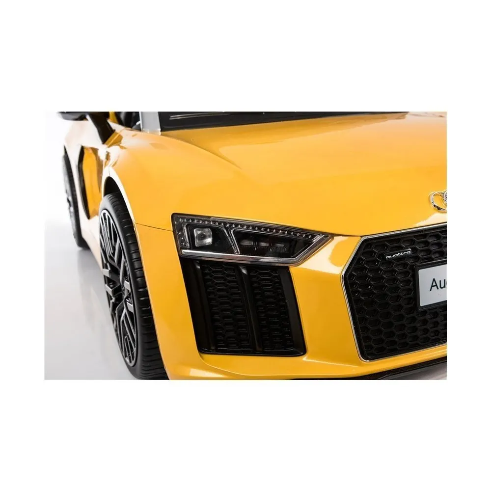 Koła EVA zapewniające komfort w Audi R8 Spyder dla dzieci