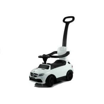 Jeździk Mercedes Pchacz 3w1 Barierki Biały 3288