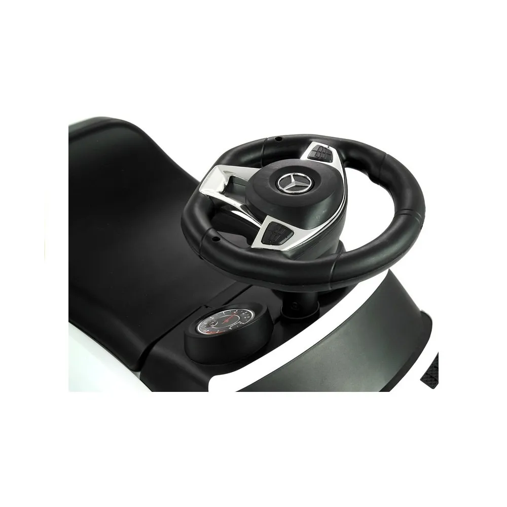 Jeździk 3w1 dla dzieci z barierkami, prowadnicą i podnóżkami