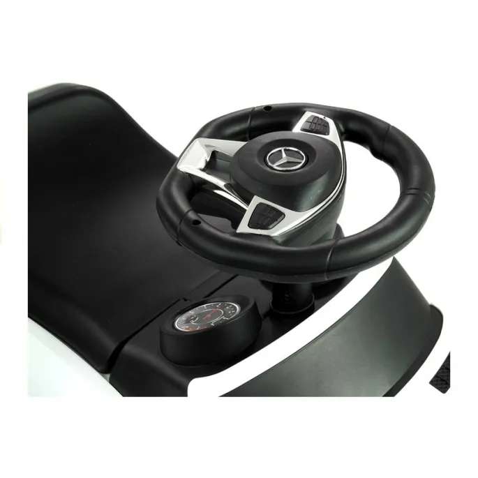 Jeździk 3w1 dla dzieci z barierkami, prowadnicą i podnóżkami