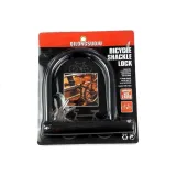 Zapięcie rowerowe QL-601 2729 typu U-Lock wykonane z hartowanej stali