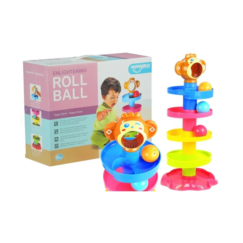 Zabawka wspierająca rozwój wzroku i dotyku niemowląt