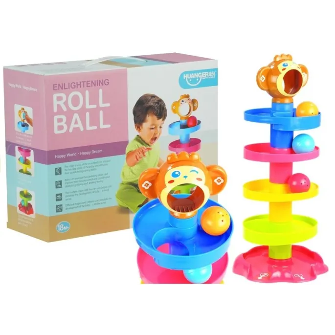 Zabawka wspierająca rozwój wzroku i dotyku niemowląt