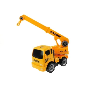 Kolorowe pojazdy konstrukcyjne do samodzielnego składania i rozkładania