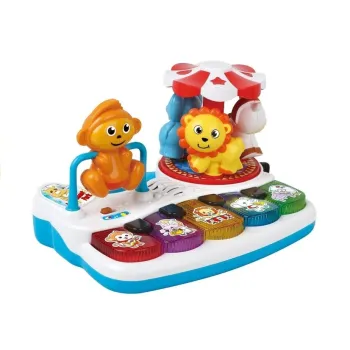 Pianinko Ze Zwierzątkami + Karuzela Plac zabaw