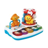 Zabawka edukacyjna pianinko z efektami świetlnymi i dźwiękowymi