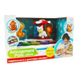 Muzyczna karuzela ze zwierzątkami i interaktywna małpka