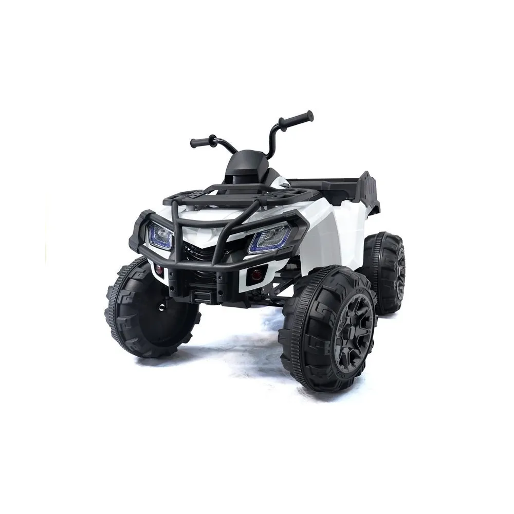 Quad elektryczny BDM 0909 biały widok z przodu