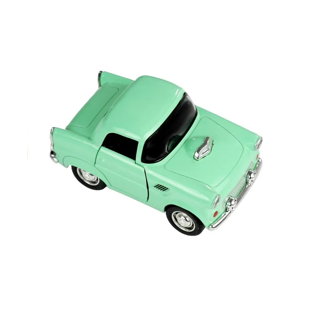 Zabawka autko metalowe z efektem dźwiękowym i świetlnym